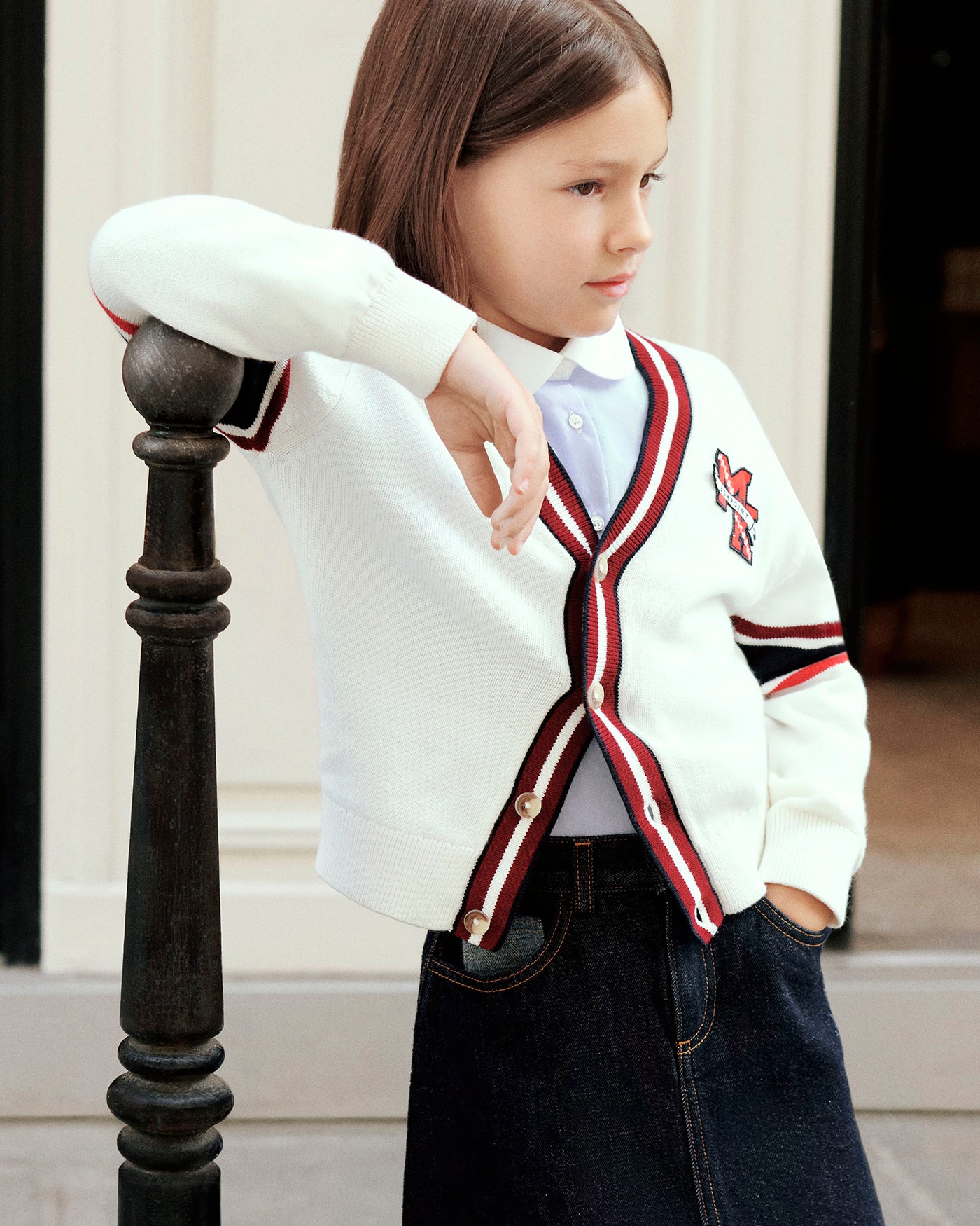 Look Fille Hiver 2026 - Bonpoint x Maison Kitsuné