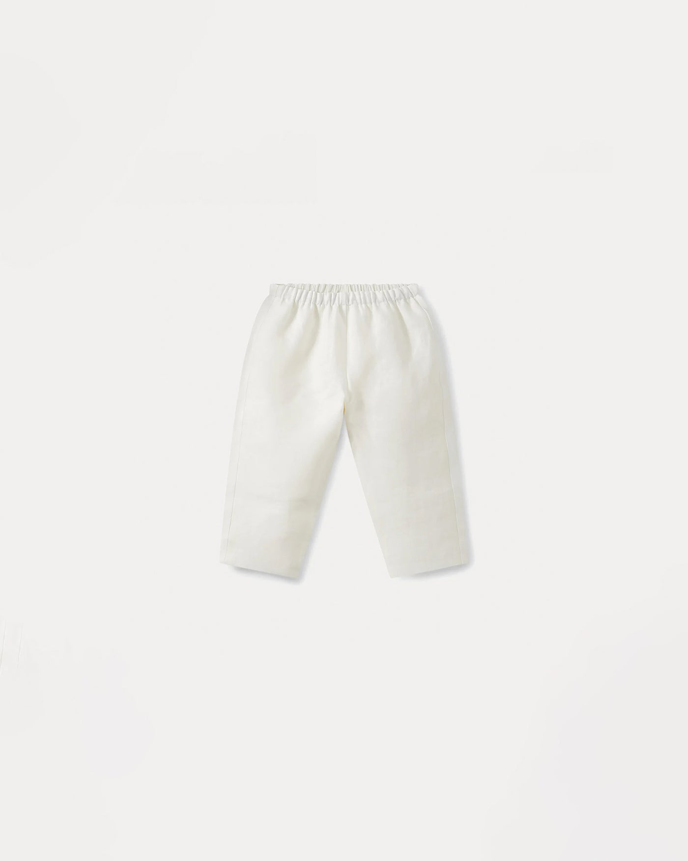 Pantalon dandy blanc lait
