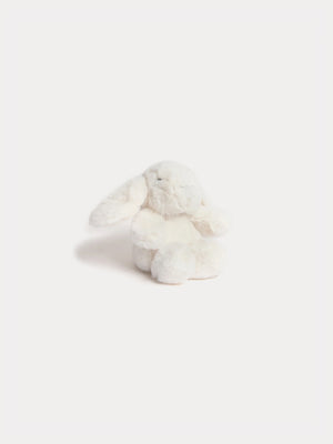 Petit lapin signature blanc lait 10 cm