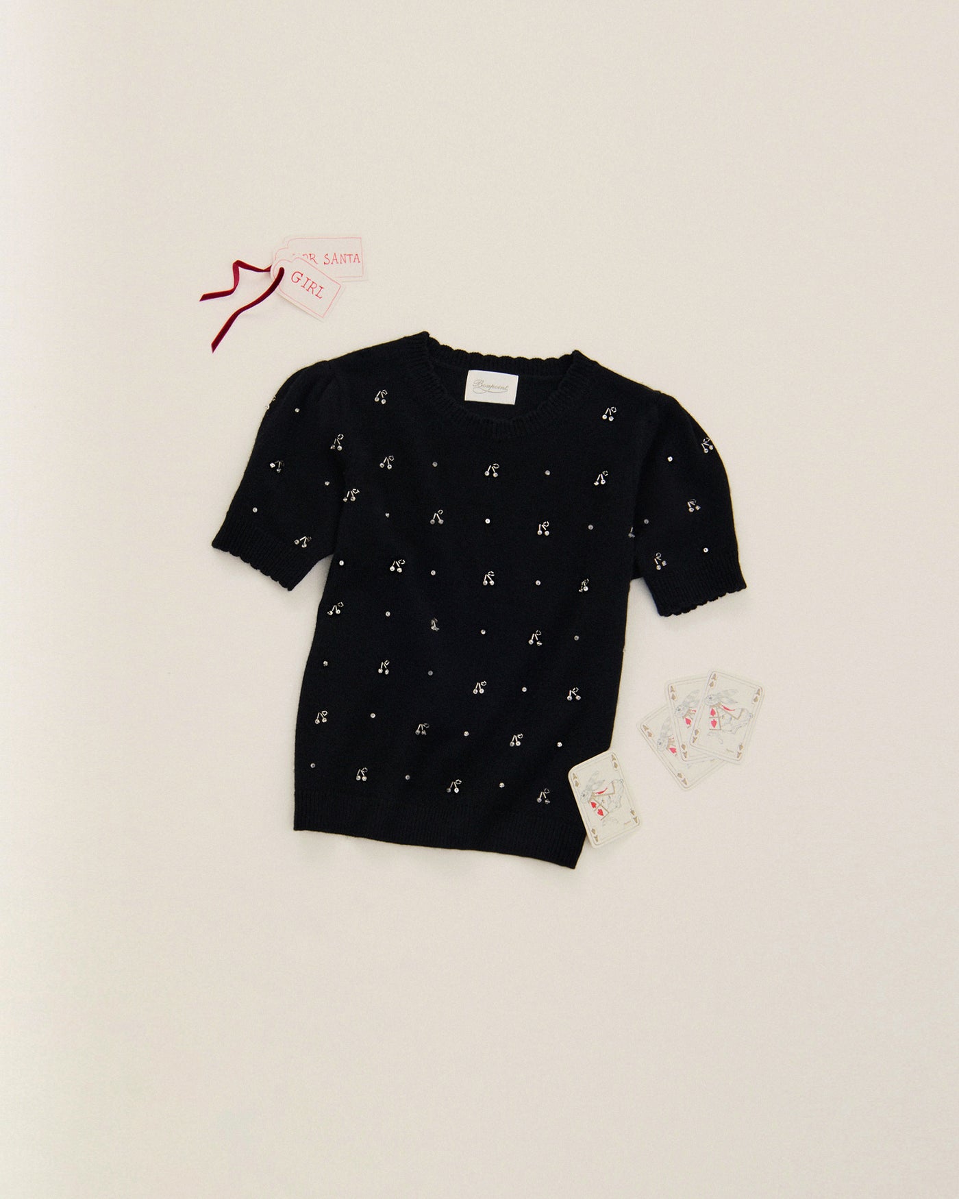 Embroidered Cashmere Sweater<br>445 €
