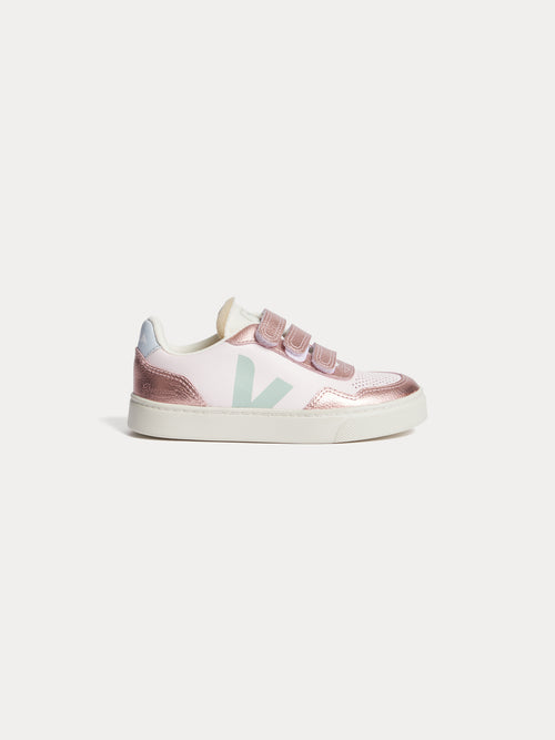 Bonpoint x Veja Baskets Bébé V90 roses