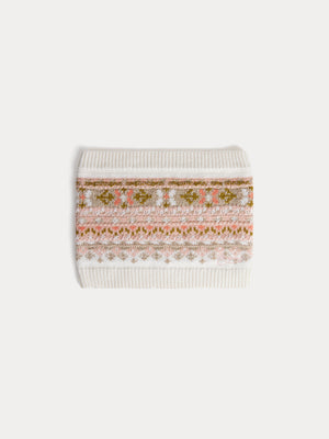 Snood Jood en jacquard brodé