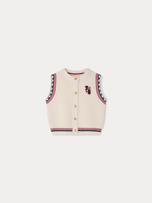 Cardigan Mona sans manche