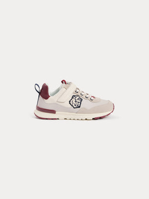 Bonpoint x Maison Kitsuné zapatillas Geno con parche de zorro de piel