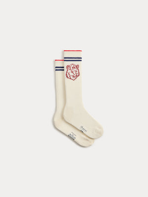Bonpoint x Maison Kitsuné calcetines Mian con motivo de zorro
