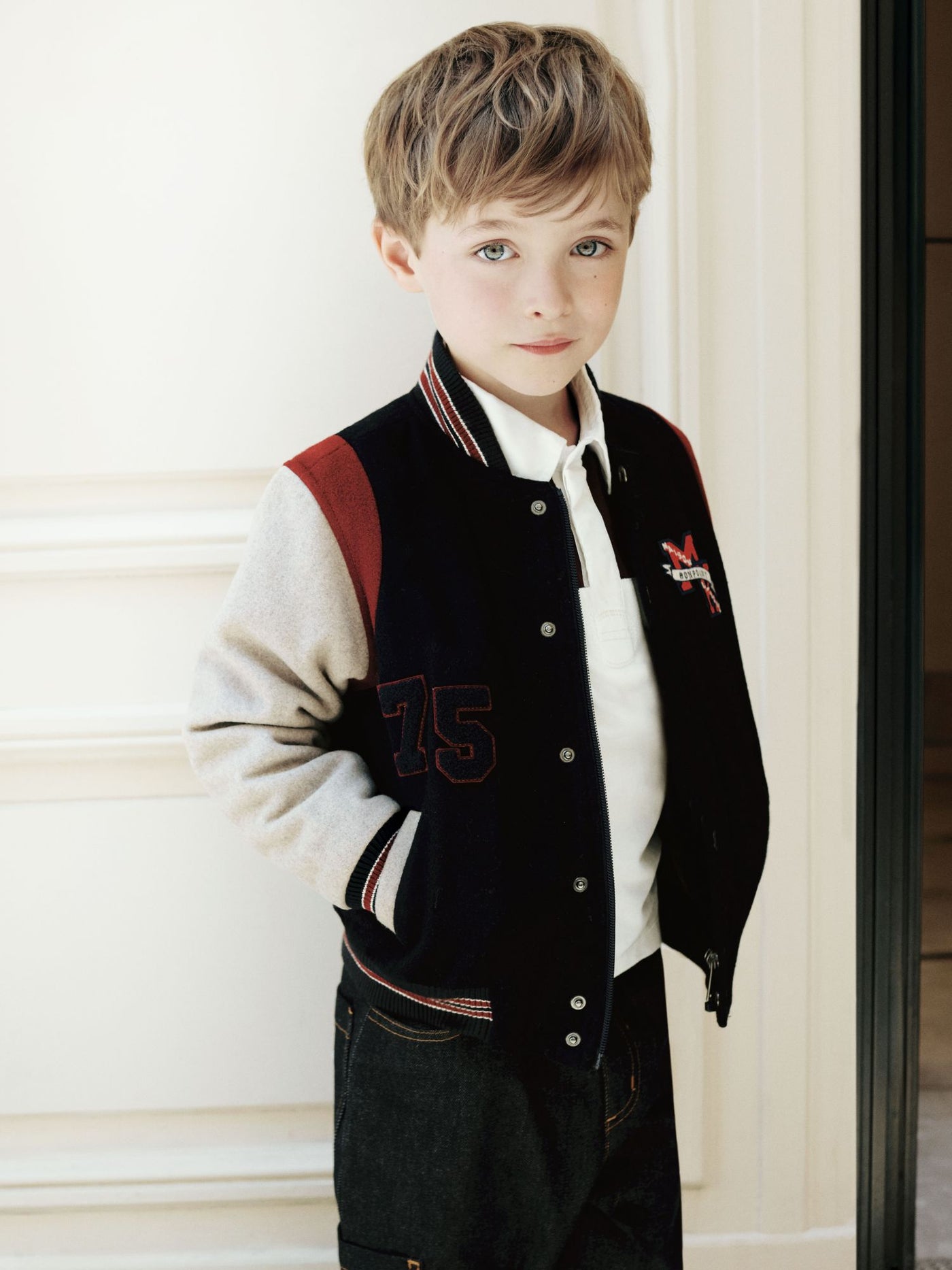 Bonpoint x Maison Kitsuné teddy Maverick ouatiné