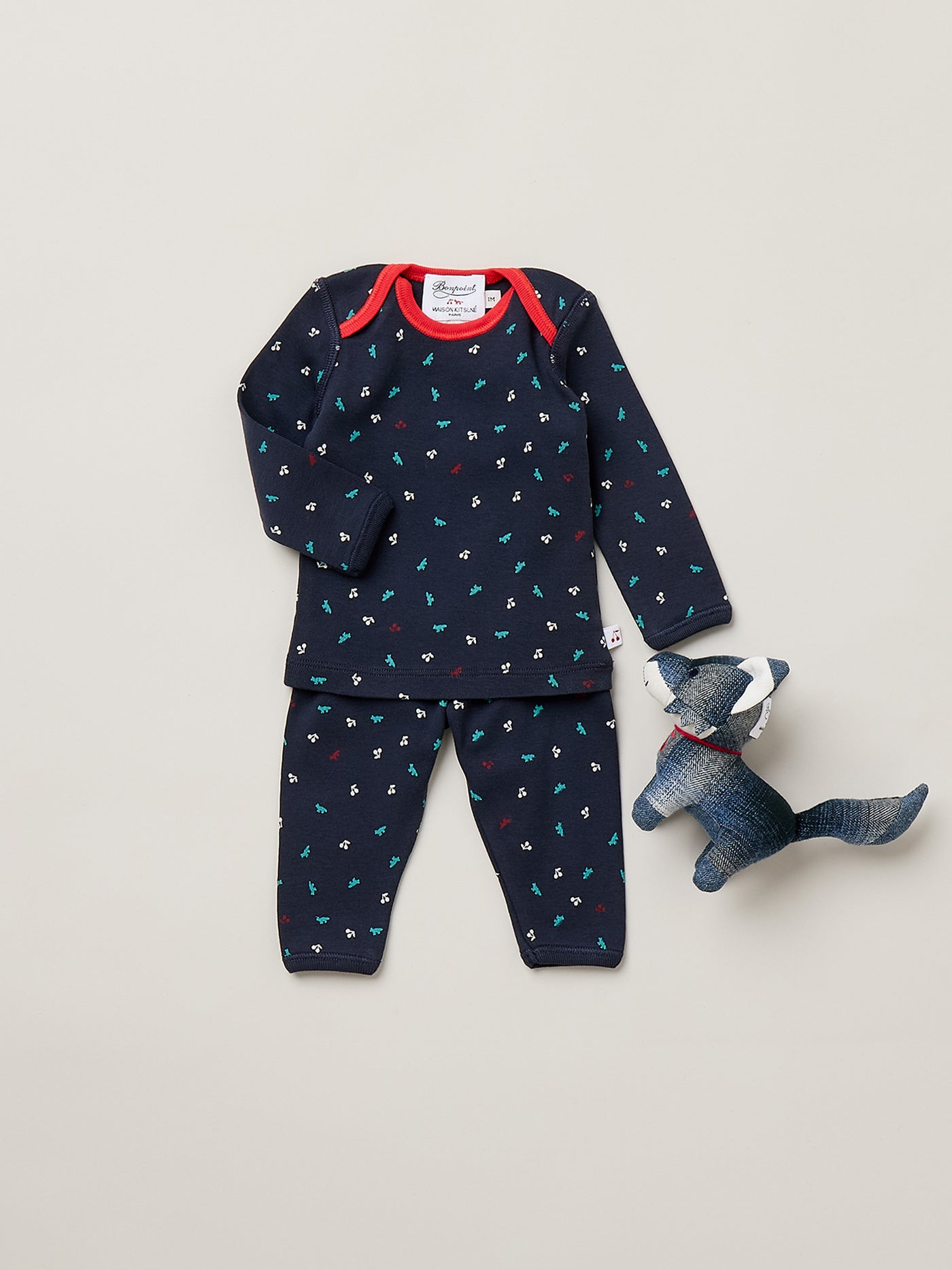 Neugeborenen-Look Winter 2026 - Bonpoint x Maison Kitsuné