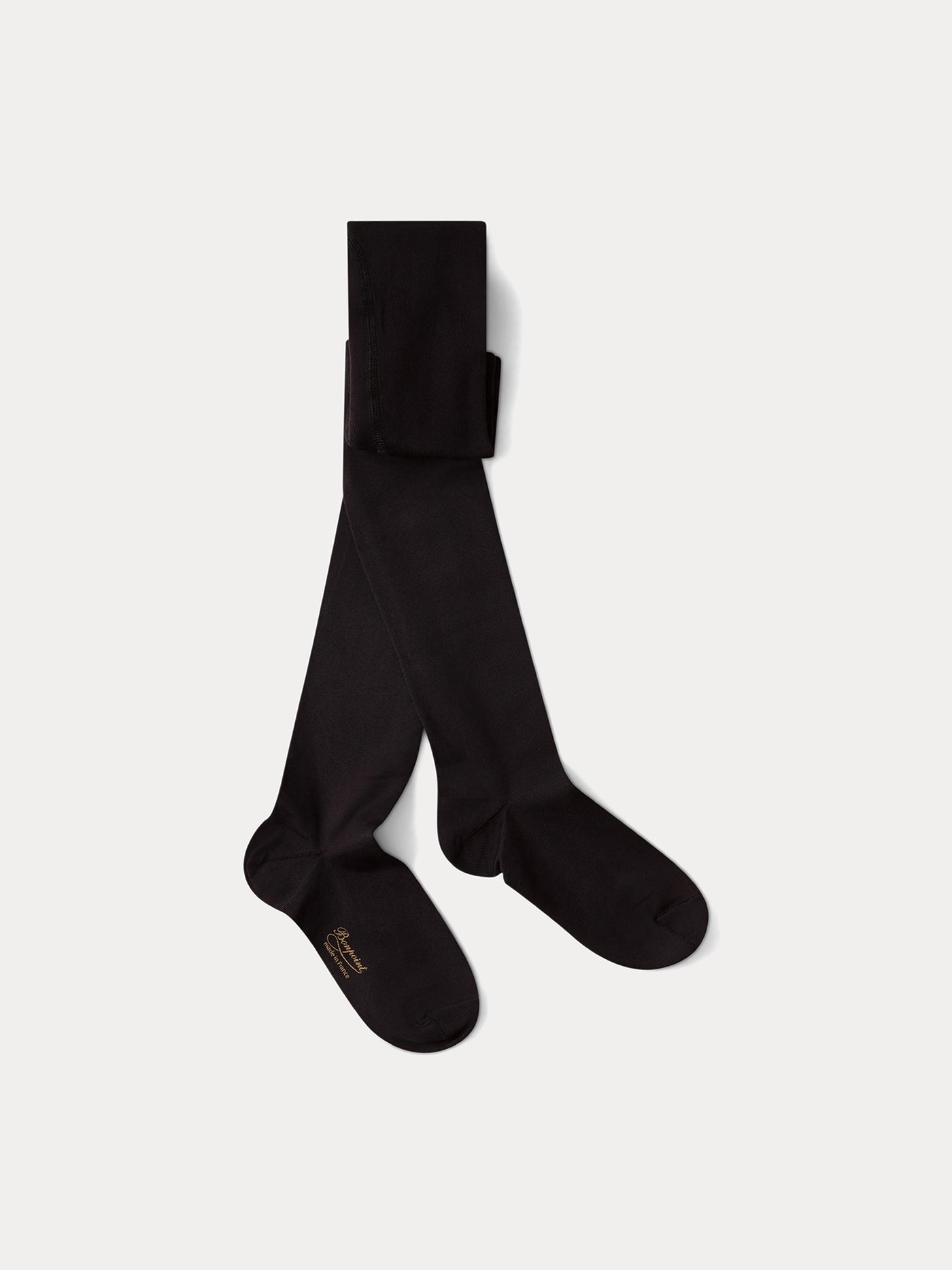 Collant in microfibra nero