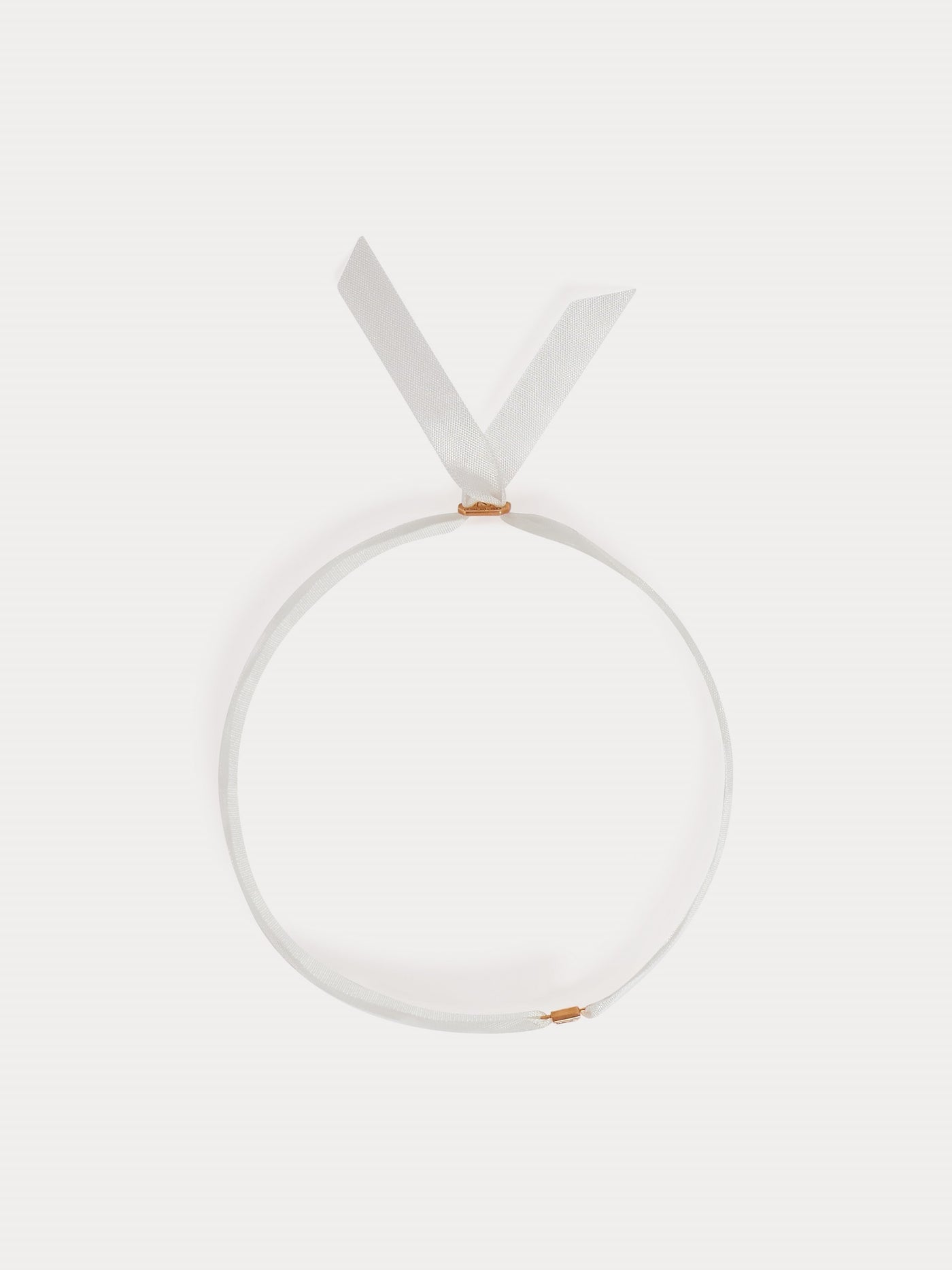 Diamond ribbon child's bracelet
