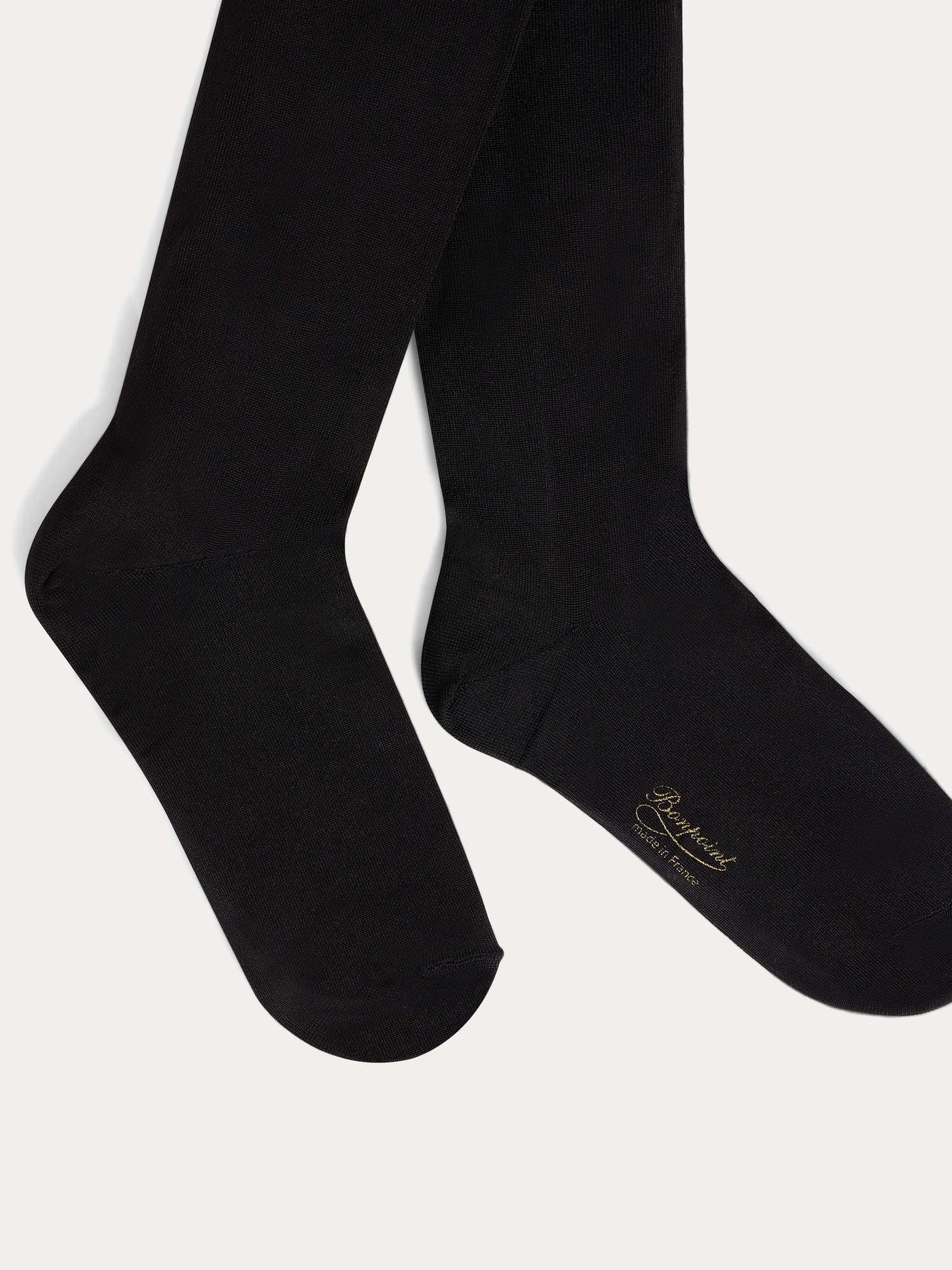 Collant in microfibra nero