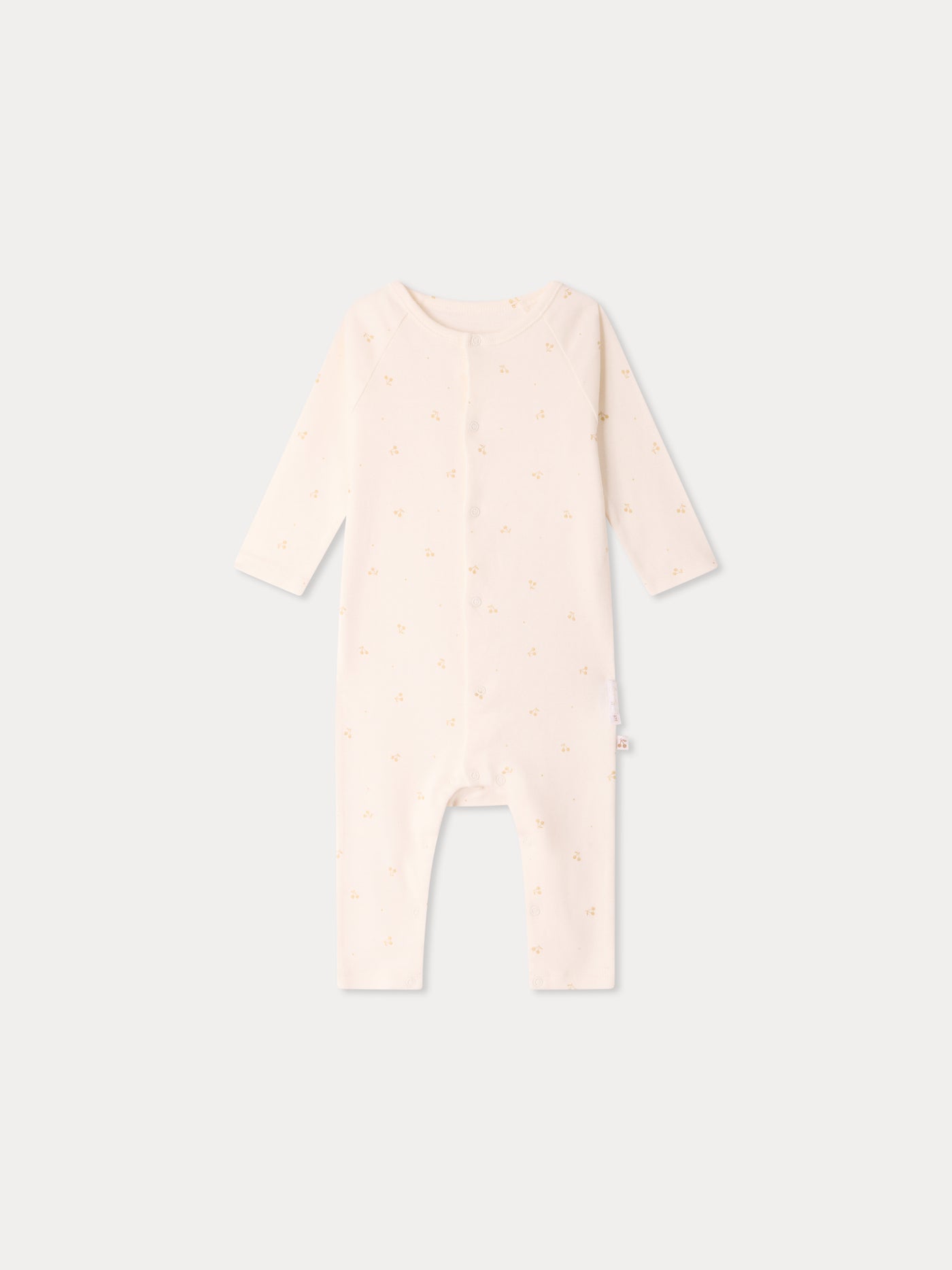 Pyjama Triou imprimé cerises en coton biologique
