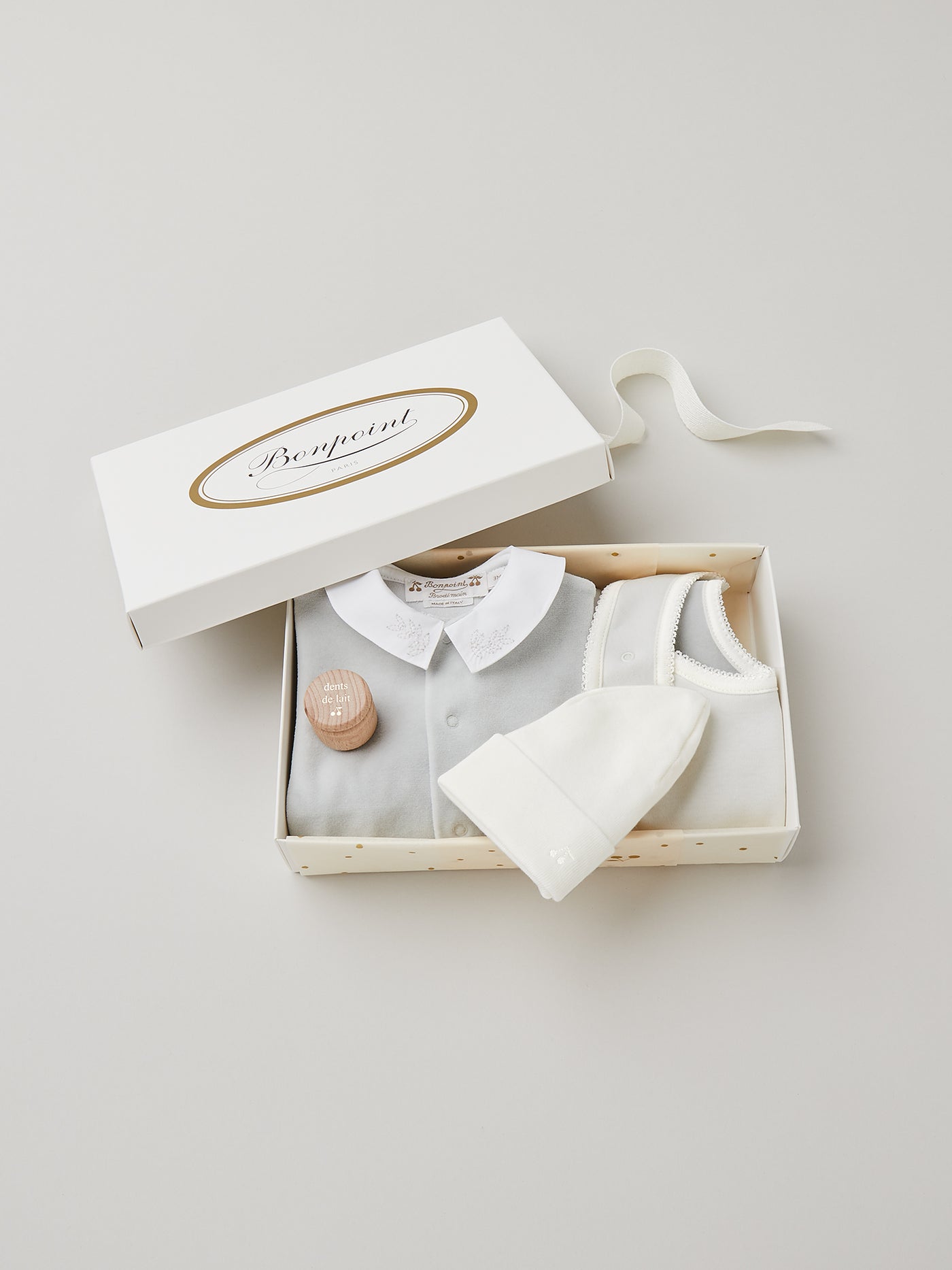 Coffret Premiers instants bleu
