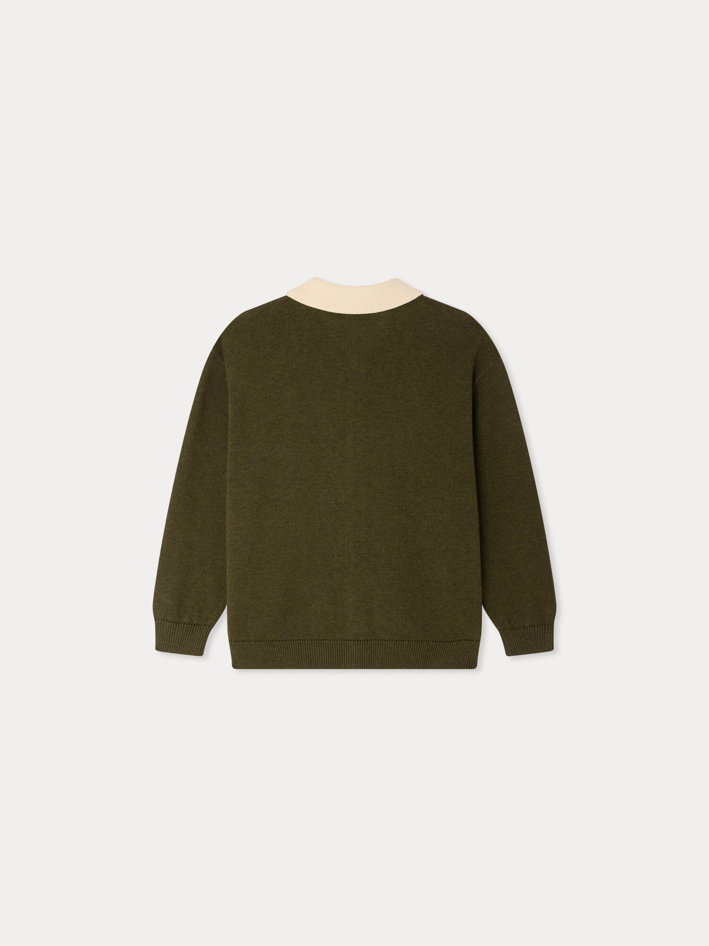 Cardigan Martin à fermeture éclair en coton biologique