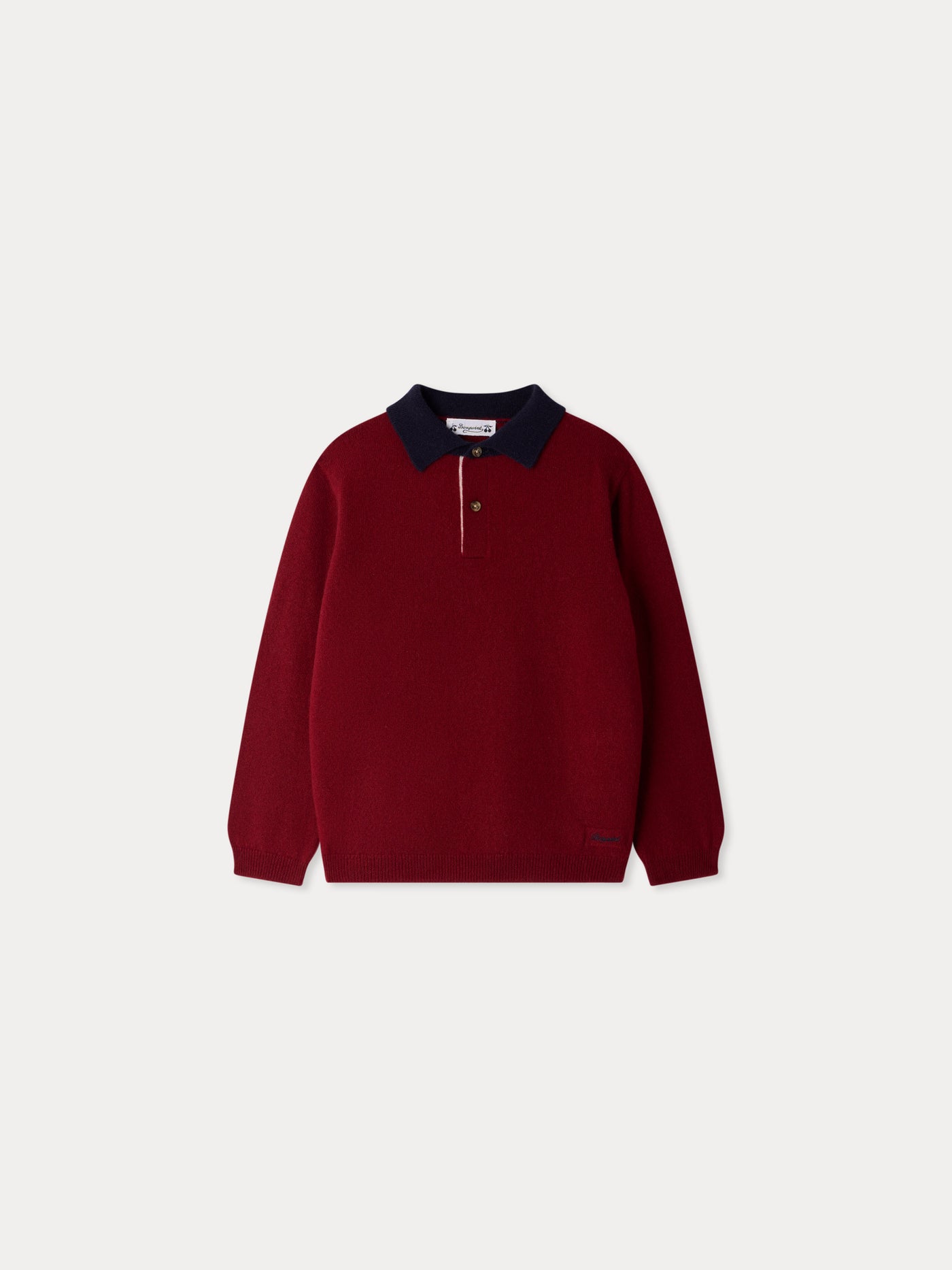 Pull Jameson col polo en cachemire