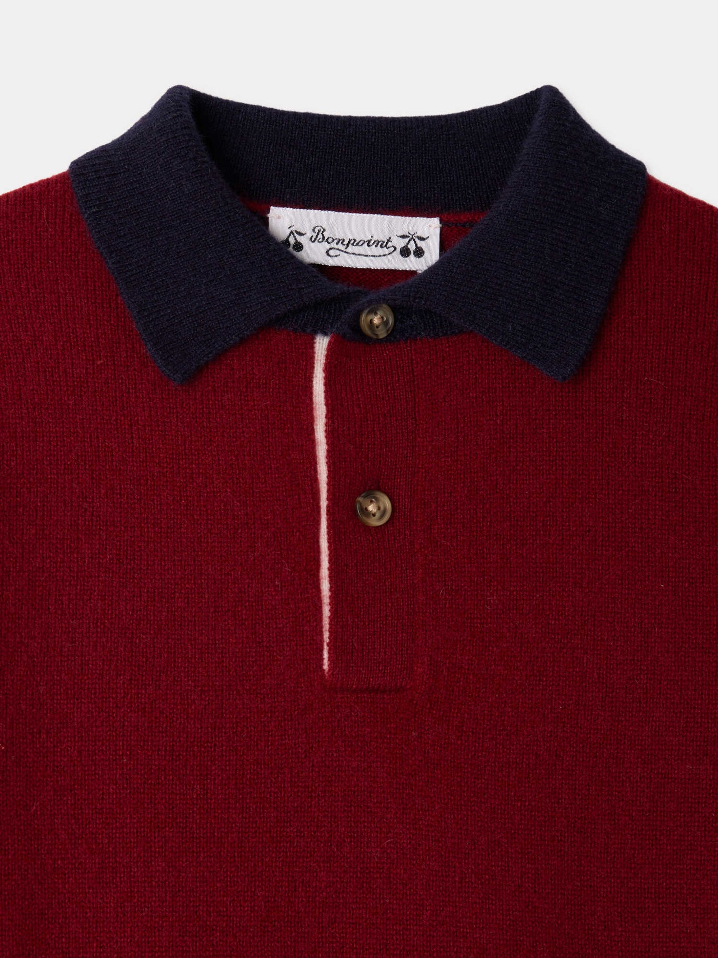 Pull Jameson col polo en cachemire