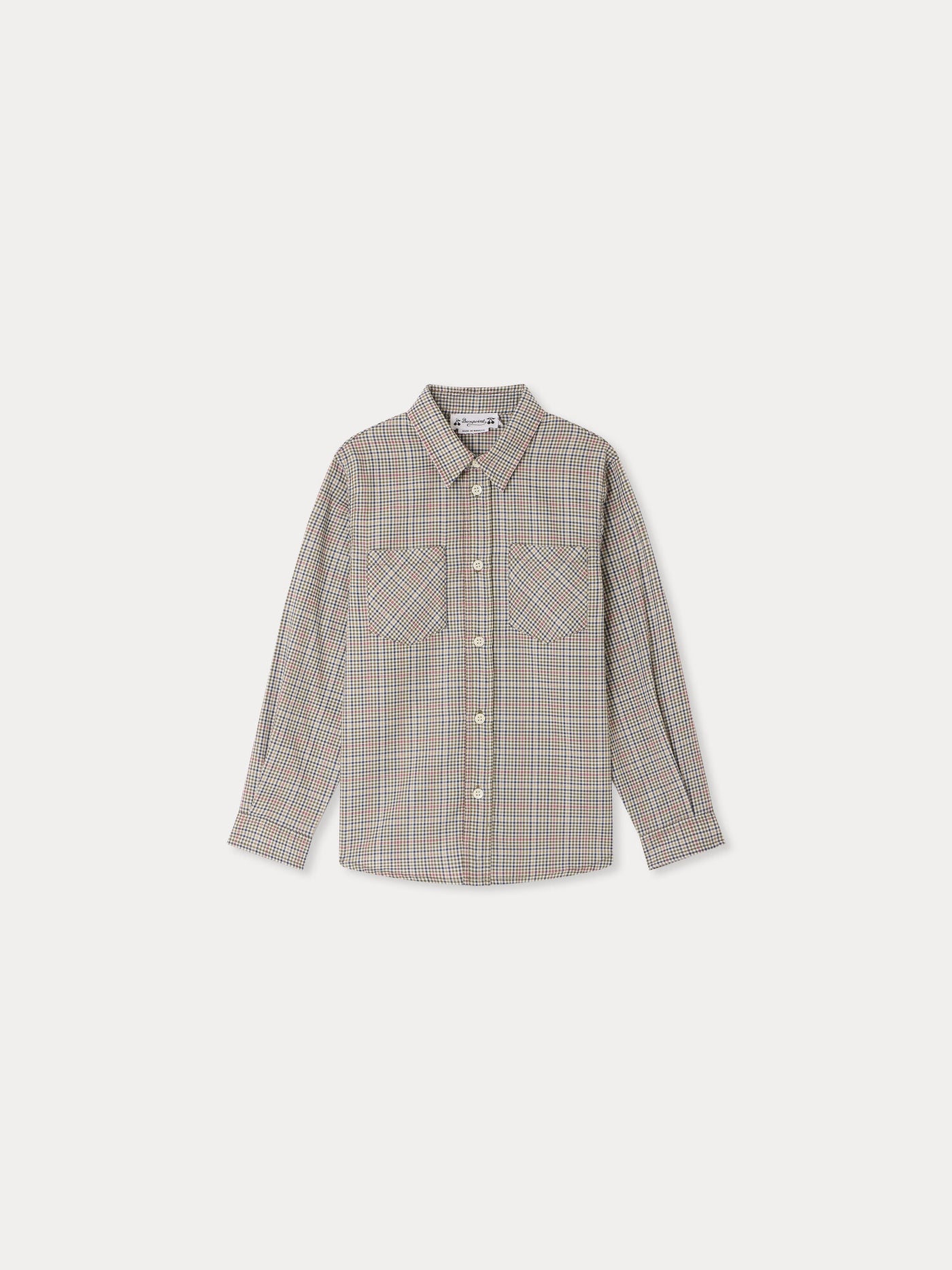Hemd Altman kariert khaki