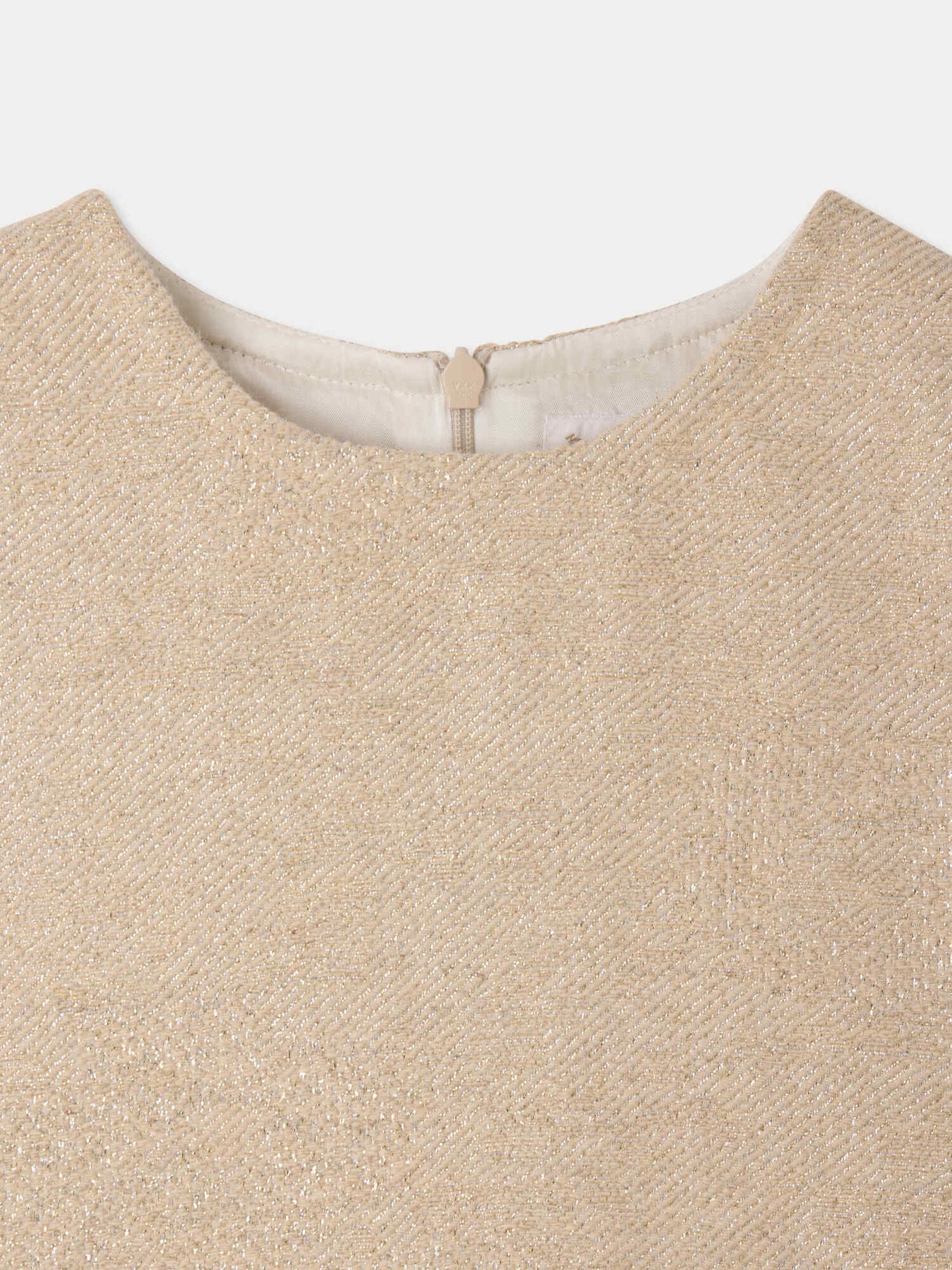 Kleid Jinette aus Lurex-Jacquard-Twill