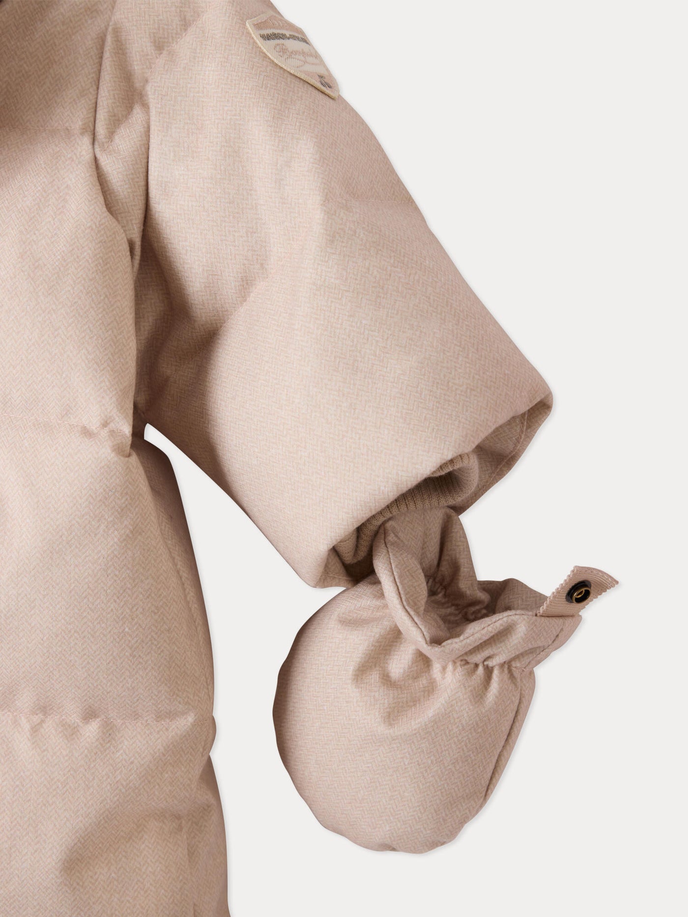 Tagonfly wasserabweisende Pilotenjacke in meliertem Beige
