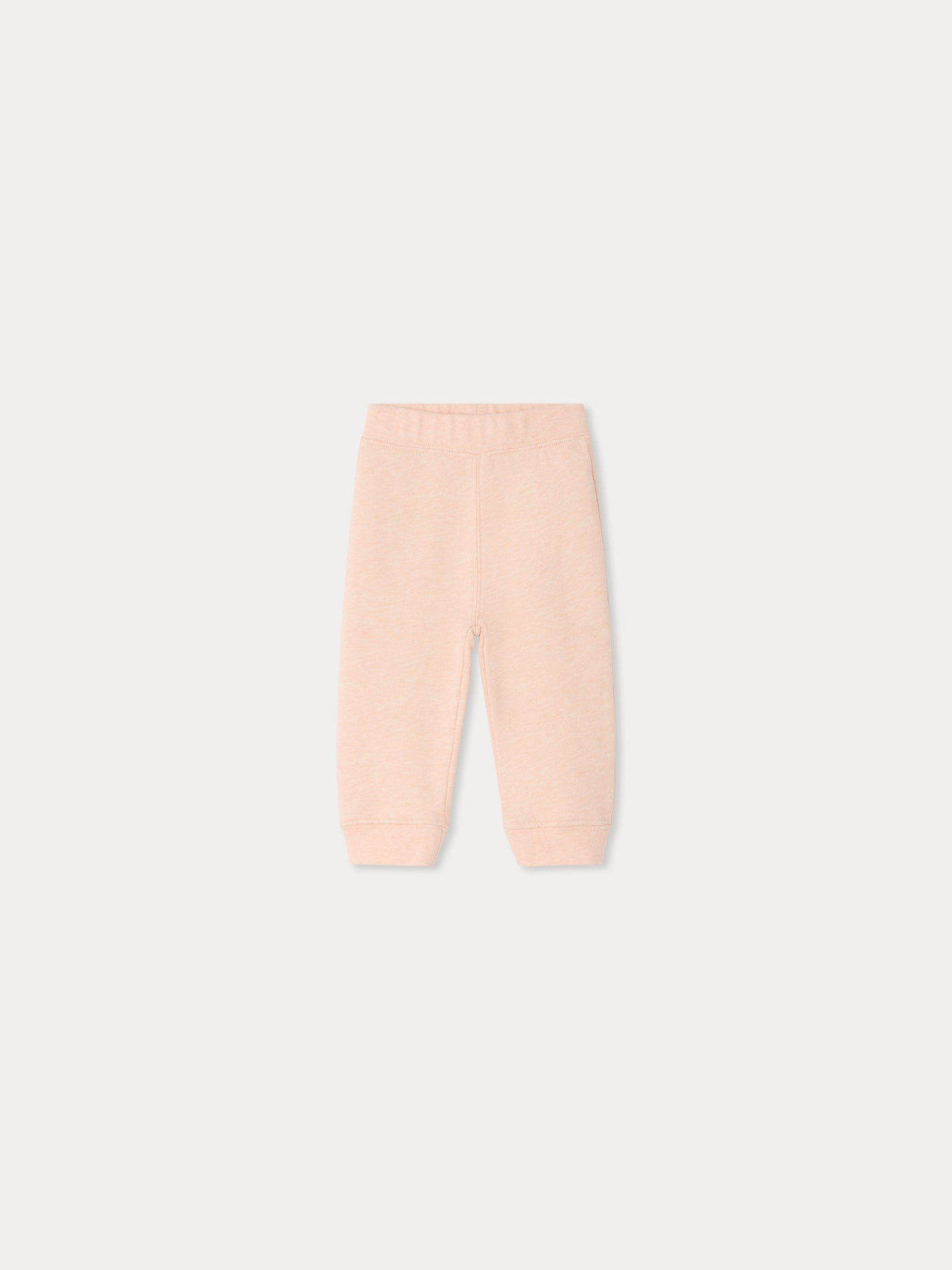 Pantalone jogger per neonati Bambo corallo in cotone biologico